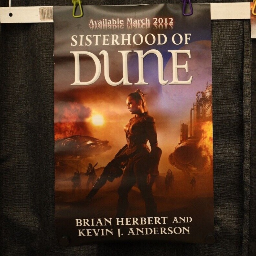 San Diego Comic Con (2011?) Sisterhood of Dune Poster and Materials